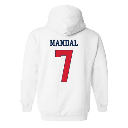 Fresno State - NCAA Football : Jayden Mandal - Classic Shersey Hooded Sweatshirt-1