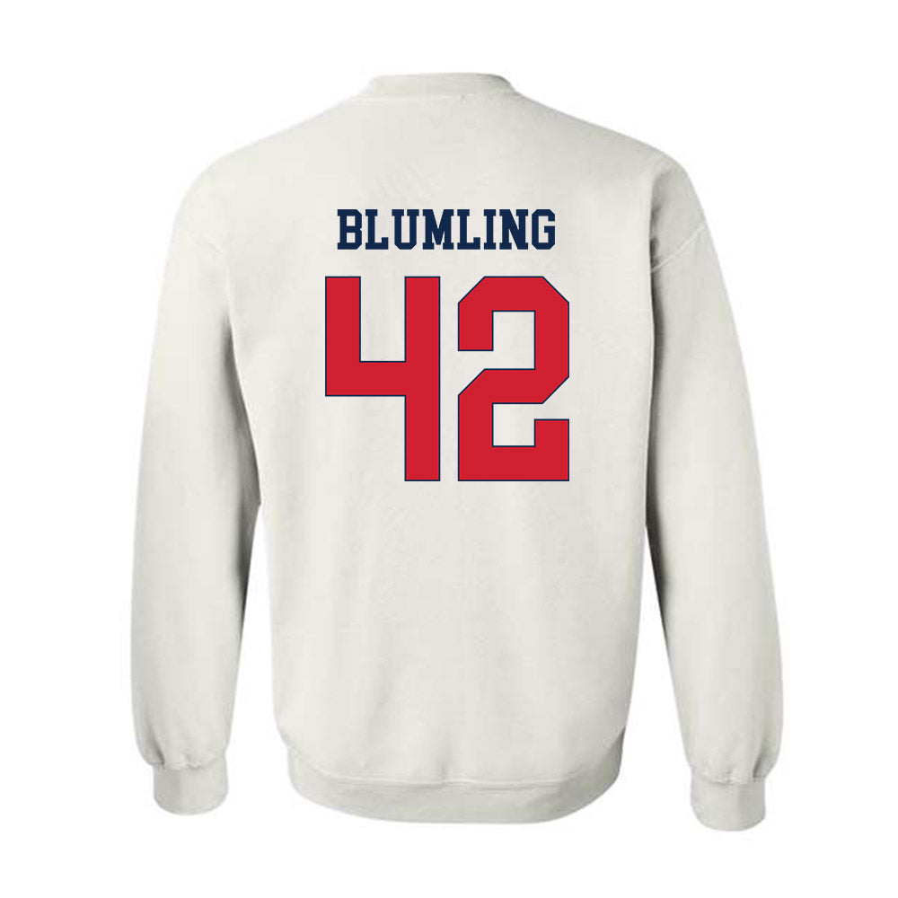 Fresno State - NCAA Football : Lucas Blumling - Classic Shersey Crewneck Sweatshirt-1