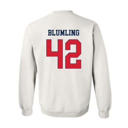 Fresno State - NCAA Football : Lucas Blumling - Classic Shersey Crewneck Sweatshirt-1
