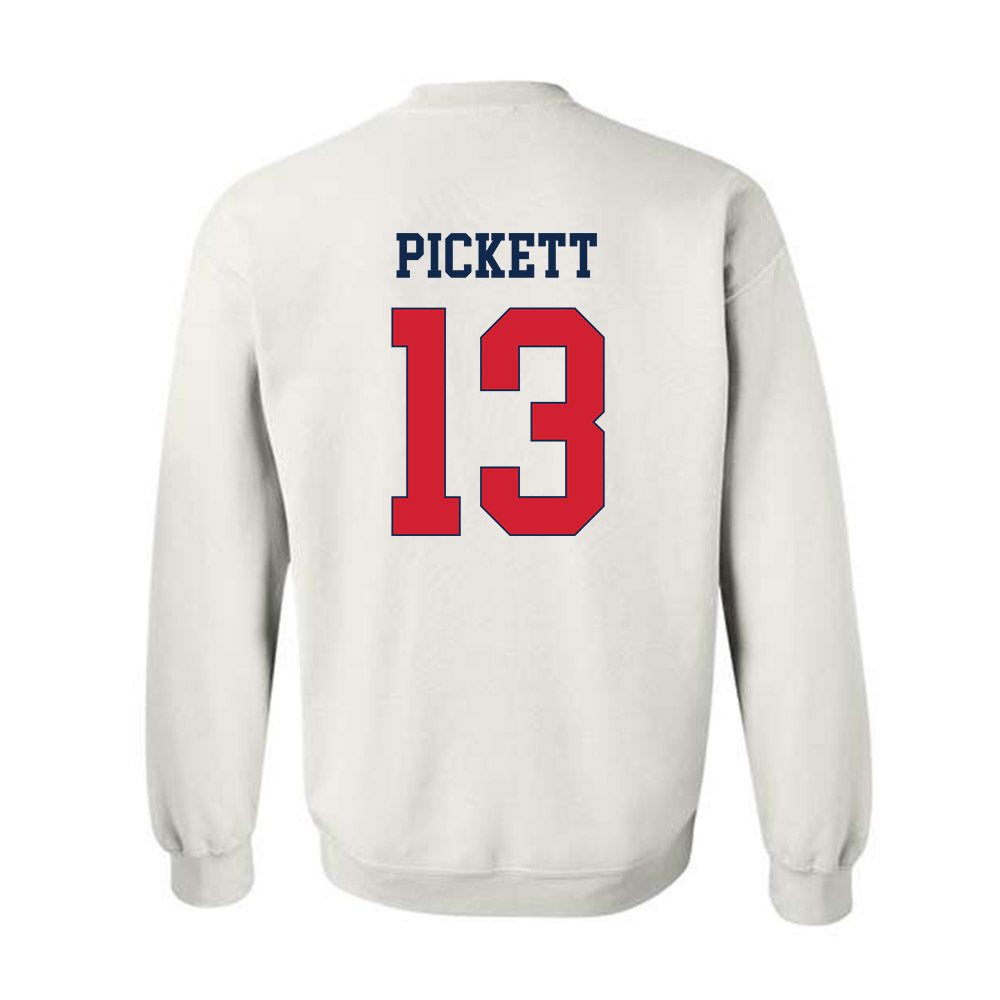 Fresno State - NCAA Baseball : Mikey Pickett - Classic Shersey Crewneck Sweatshirt-1