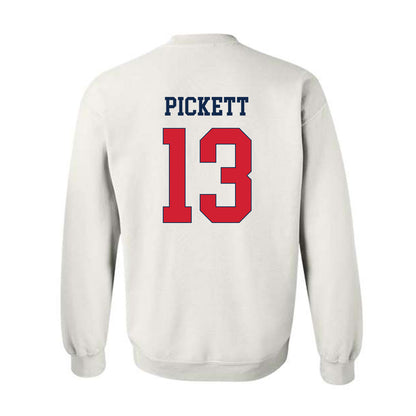 Fresno State - NCAA Baseball : Mikey Pickett - Classic Shersey Crewneck Sweatshirt-1