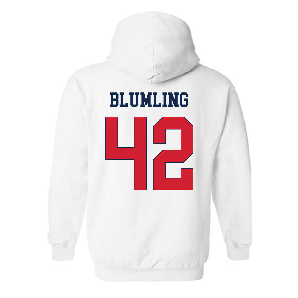 Fresno State - NCAA Football : Lucas Blumling - Classic Shersey Hooded Sweatshirt-1