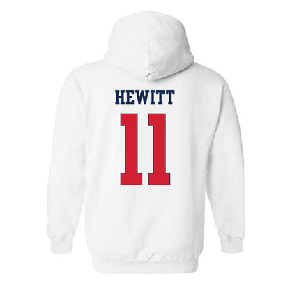 Fresno State - NCAA Baseball : Brady Hewitt - Classic Shersey Hooded Sweatshirt-1