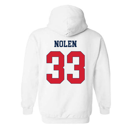 Fresno State - NCAA Baseball : Marcus Nolen - Classic Shersey Hooded Sweatshirt-1