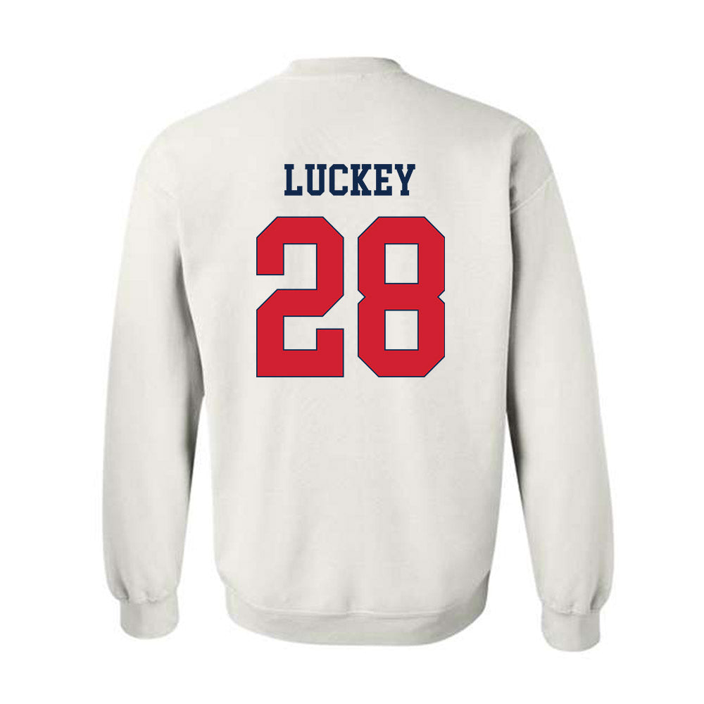 Fresno State - NCAA Football : Jhadis Luckey - Classic Shersey Crewneck Sweatshirt-1