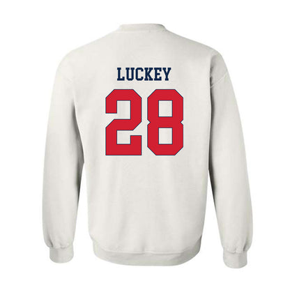 Fresno State - NCAA Football : Jhadis Luckey - Classic Shersey Crewneck Sweatshirt-1
