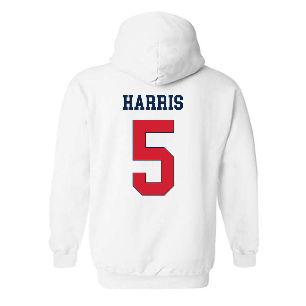 Fresno State - NCAA Football : Simeon Harris - Classic Shersey Hooded Sweatshirt-1