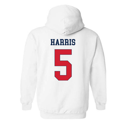 Fresno State - NCAA Football : Simeon Harris - Classic Shersey Hooded Sweatshirt-1