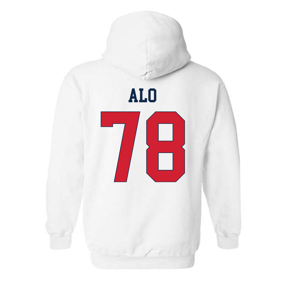 Fresno State - NCAA Softball : Lorraine Alo - Classic Shersey Hooded Sweatshirt-1