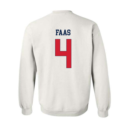 Fresno State - NCAA Men's Basketball : Cameron Faas - Classic Shersey Crewneck Sweatshirt-1