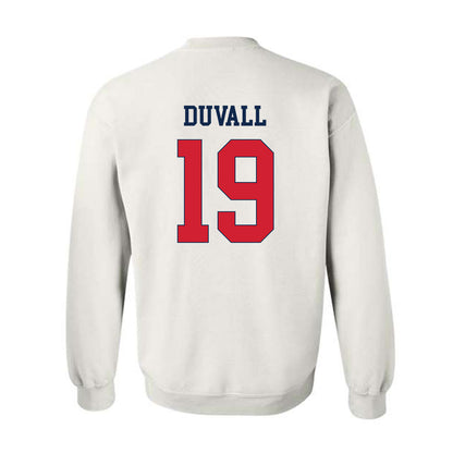 Fresno State - NCAA Football : Harold Duvall - Classic Shersey Crewneck Sweatshirt-1