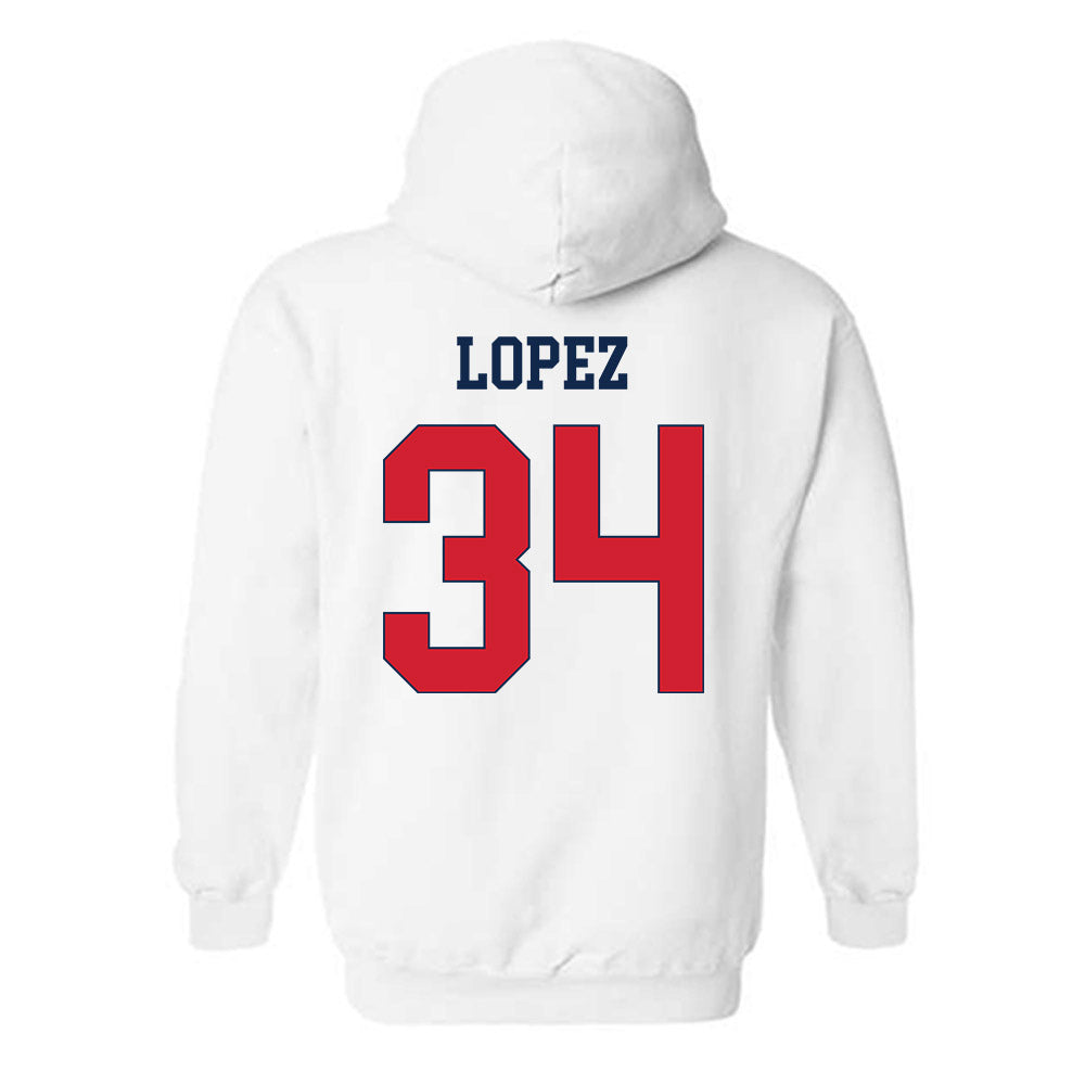 Fresno State - NCAA Softball : Christal Lopez - Classic Shersey Hooded Sweatshirt-1
