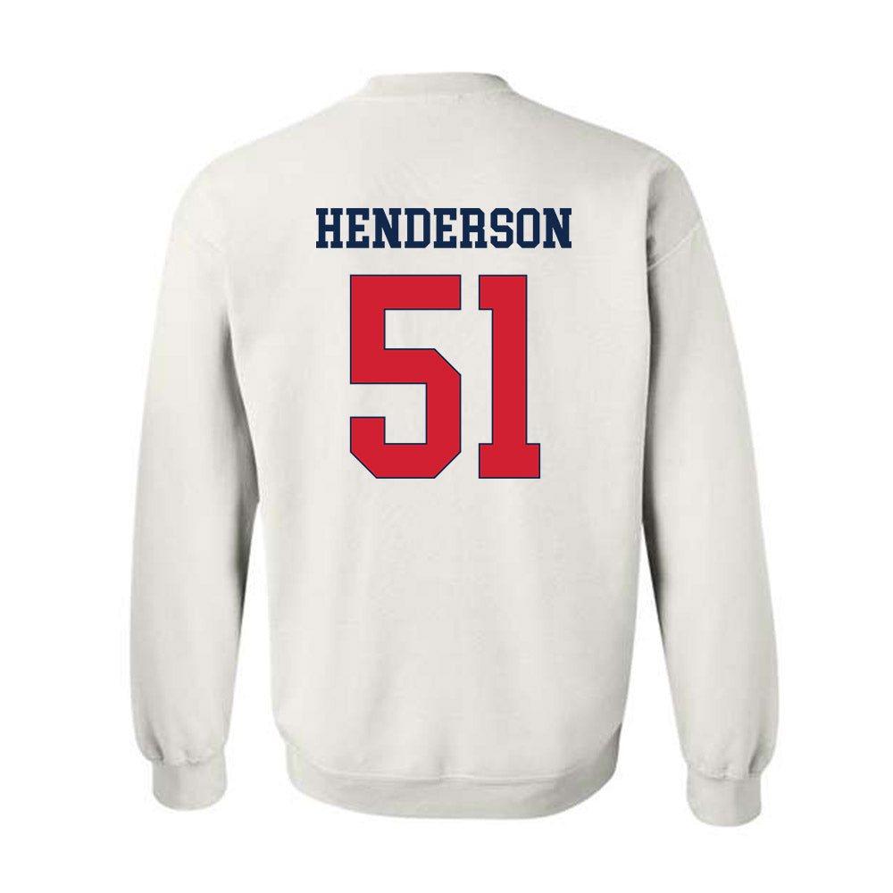 Fresno State - NCAA Football : Braylan Henderson - Classic Shersey Crewneck Sweatshirt-1