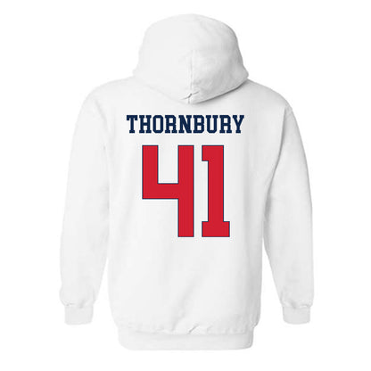 Fresno State - NCAA Baseball : Weston Thornbury - Classic Shersey Hooded Sweatshirt-1