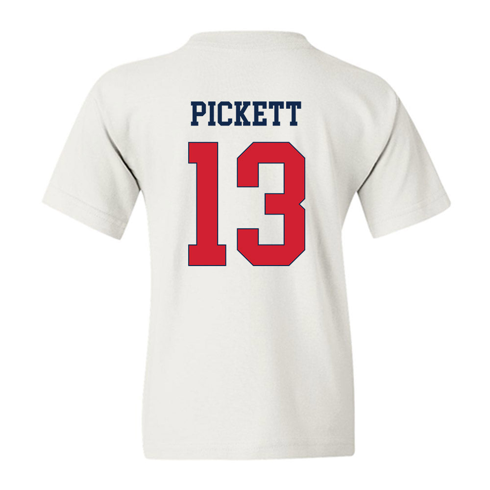 Fresno State - NCAA Baseball : Mikey Pickett - Classic Shersey Youth T-Shirt-1