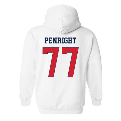 Fresno State - NCAA Football : Toreon Penright - Classic Shersey Hooded Sweatshirt-1