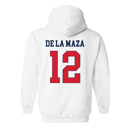 Fresno State - NCAA Baseball : Ryan De La Maza - Classic Shersey Hooded Sweatshirt-1