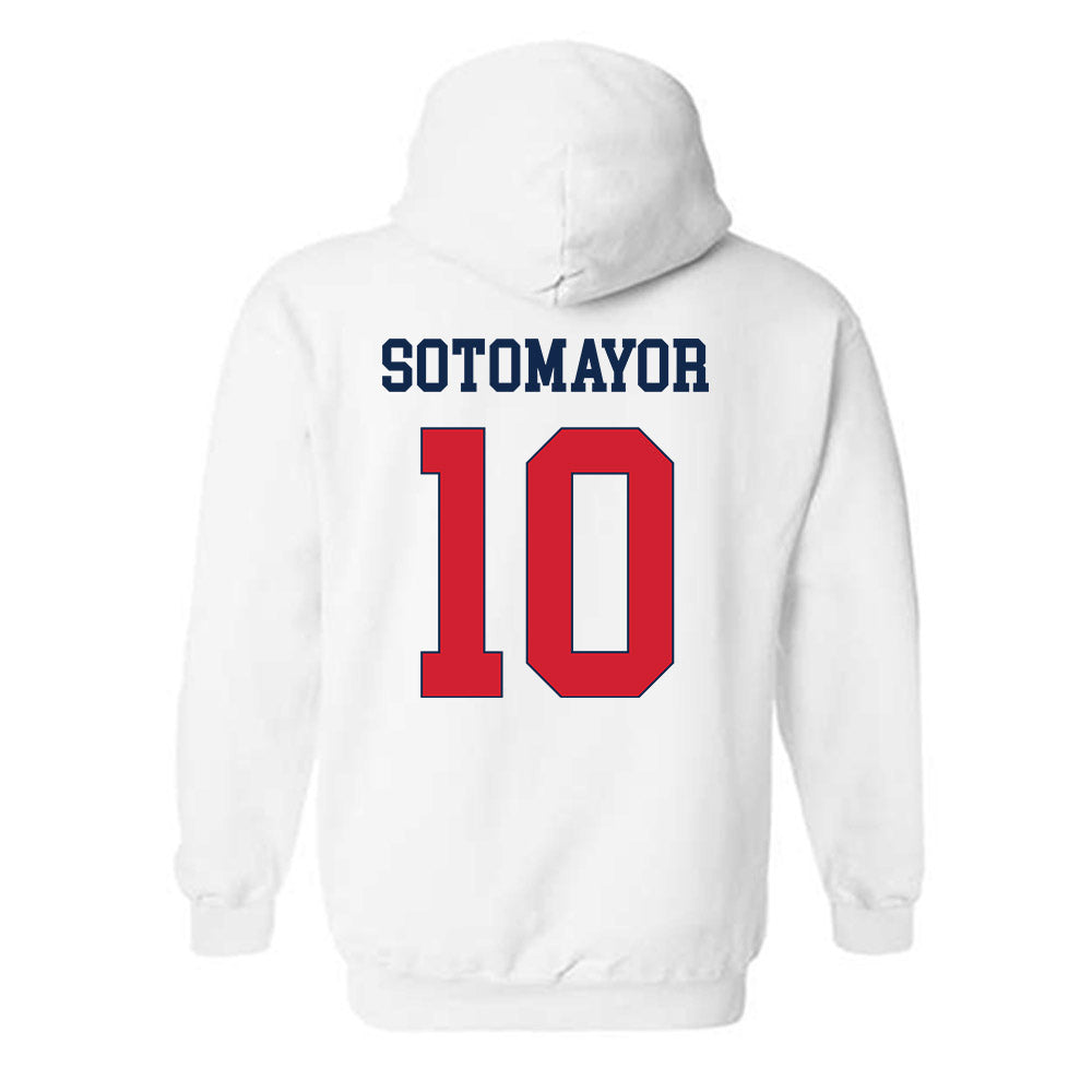 Fresno State - NCAA Baseball : Griffen Sotomayor - Classic Shersey Hooded Sweatshirt-1