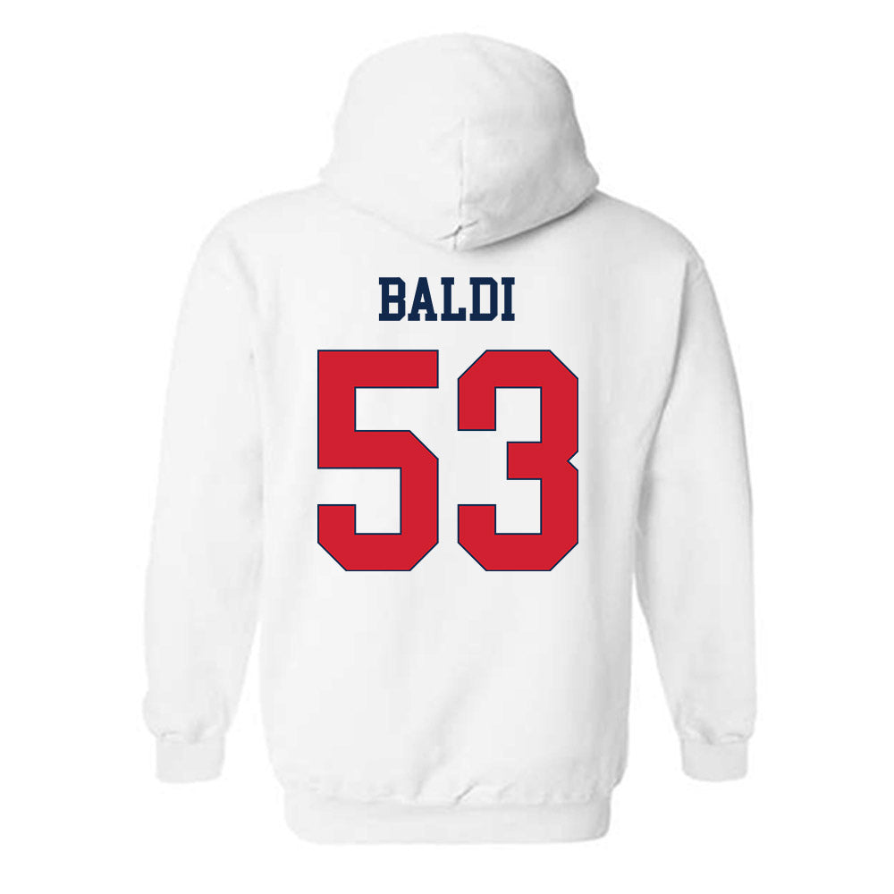 Fresno State - NCAA Football : Jack Baldi - Classic Shersey Hooded Sweatshirt-1