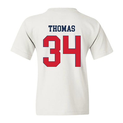 Fresno State - NCAA Baseball : Brandon Thomas - Classic Shersey Youth T-Shirt-1