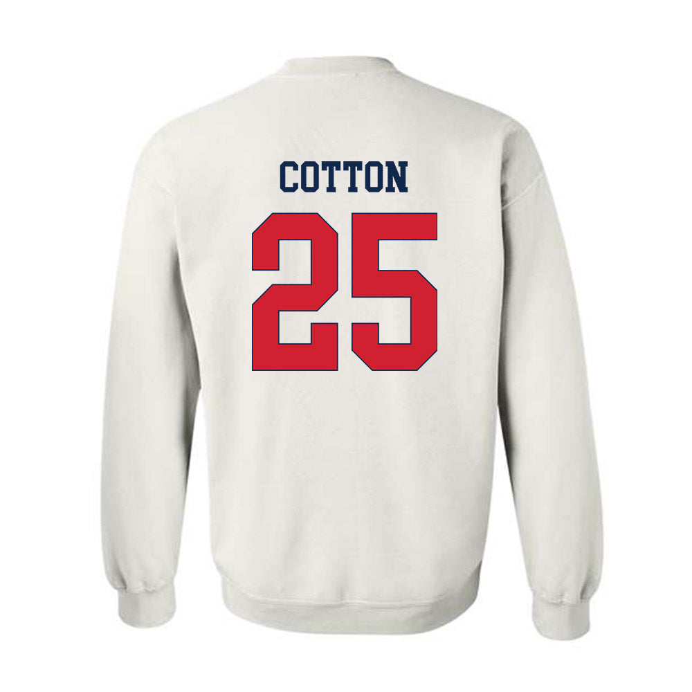 Fresno State - NCAA Football : Keynan Cotton - Classic Shersey Crewneck Sweatshirt-1