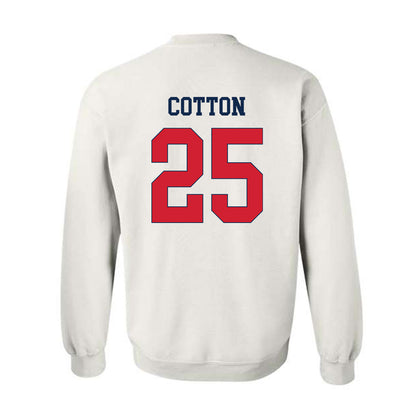 Fresno State - NCAA Football : Keynan Cotton - Classic Shersey Crewneck Sweatshirt-1