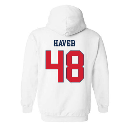 Fresno State - NCAA Baseball : Jordan Haver - Classic Shersey Hooded Sweatshirt-1