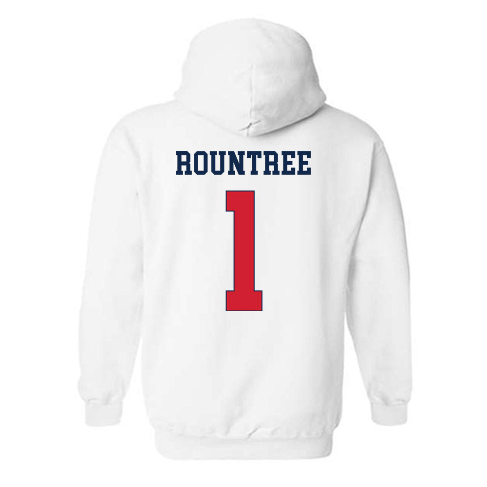 Fresno State - NCAA Softball : Nadia Rountree - Classic Shersey Hooded Sweatshirt-1