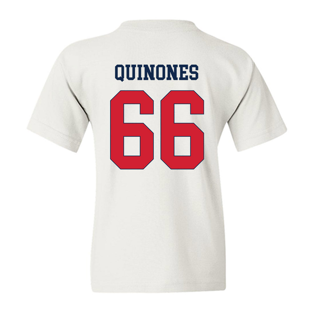 Fresno State - NCAA Football : Gino Quinones - Classic Shersey Youth T-Shirt-1
