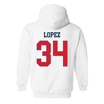 Fresno State - NCAA Softball : Christal Lopez - Classic Shersey Hooded Sweatshirt-1