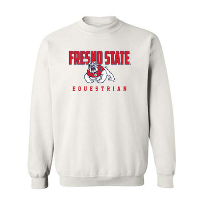 Fresno State - NCAA Equestrian : Riley Schmidt - Classic Shersey Crewneck Sweatshirt-0