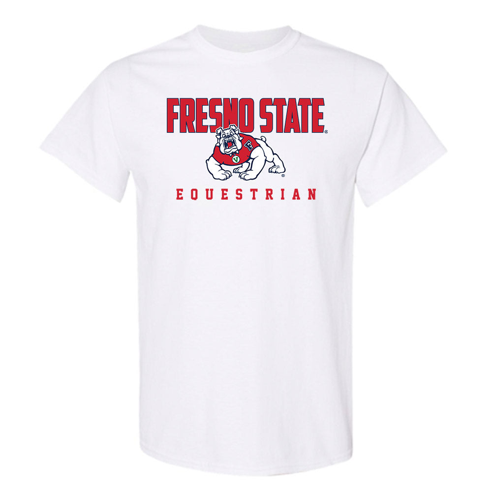 Fresno State - NCAA Equestrian : Maya Douglas - Classic Shersey T-Shirt-0