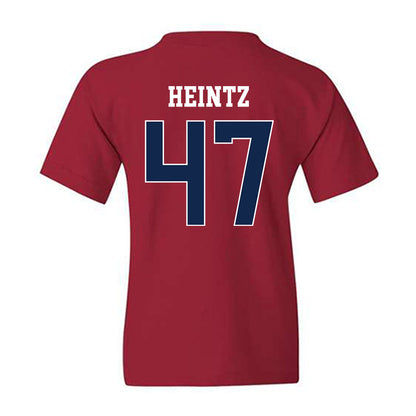 Fresno State - NCAA Baseball : Parker Heintz - Classic Shersey Youth T-Shirt-1