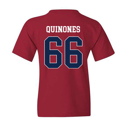 Fresno State - NCAA Football : Gino Quinones - Classic Shersey Youth T-Shirt-1