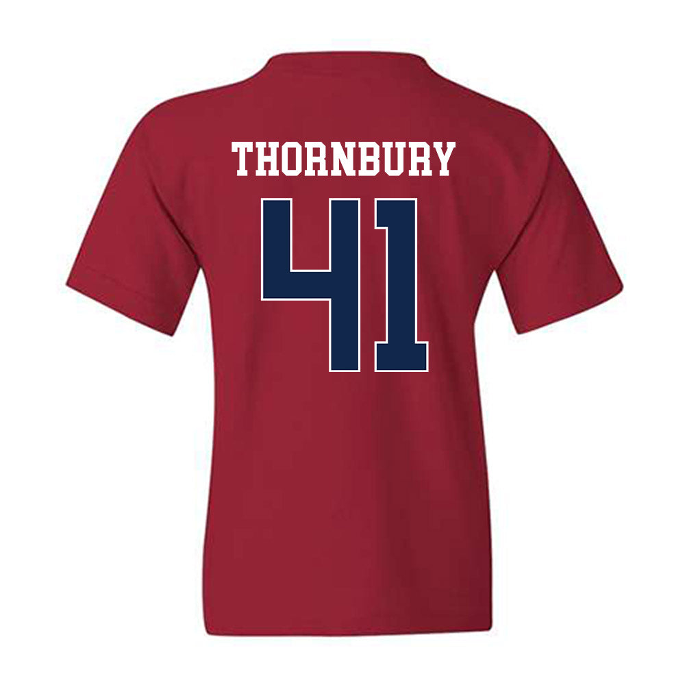 Fresno State - NCAA Baseball : Weston Thornbury - Classic Shersey Youth T-Shirt-1