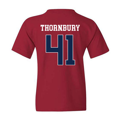 Fresno State - NCAA Baseball : Weston Thornbury - Classic Shersey Youth T-Shirt-1