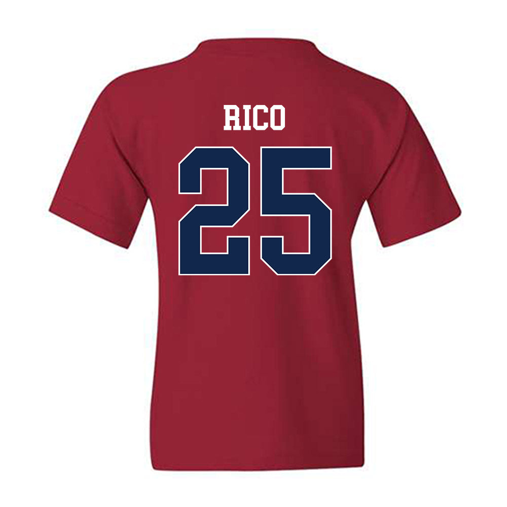 Fresno State - NCAA Baseball : Bo Rico - Classic Shersey Youth T-Shirt-1