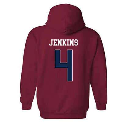 Fresno State - NCAA Men's Basketball : Troy Jenkins - Classic Shersey Hooded Sweatshirt
