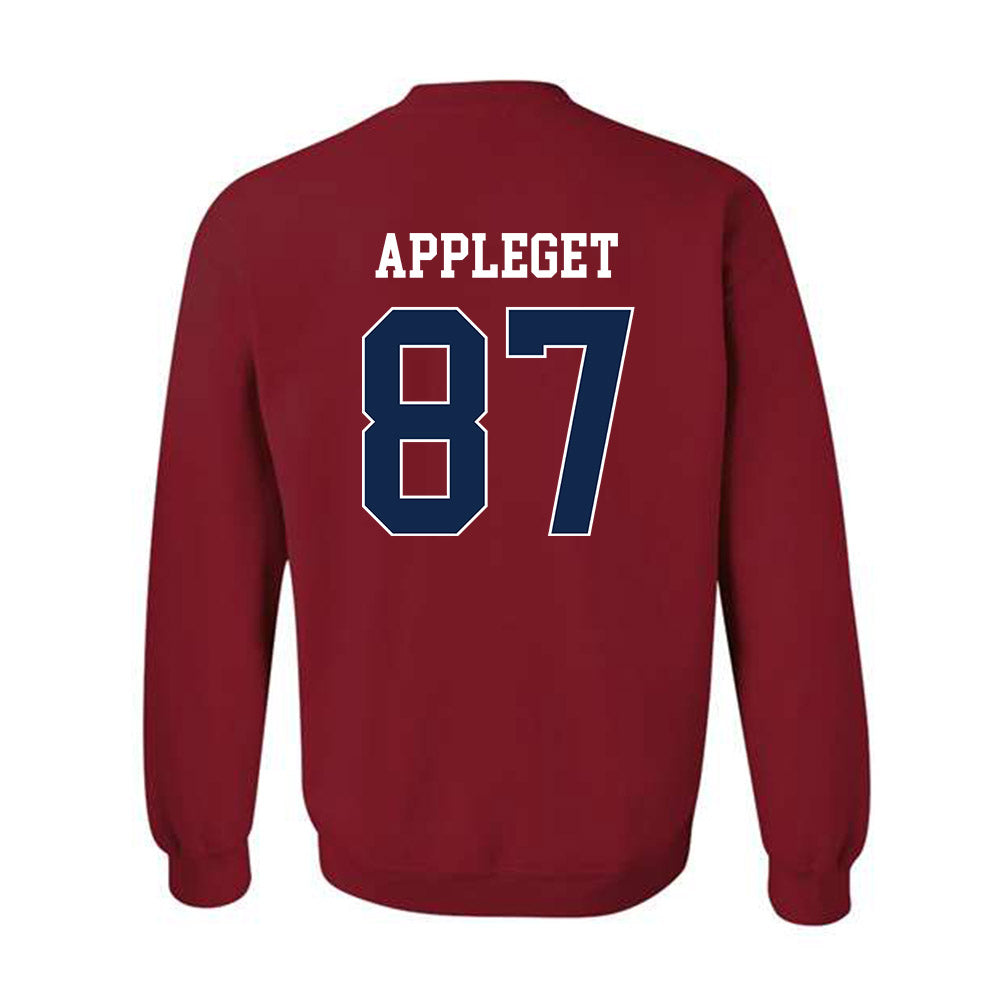 Fresno State - NCAA Football : Jake Appleget - Classic Shersey Crewneck Sweatshirt-1