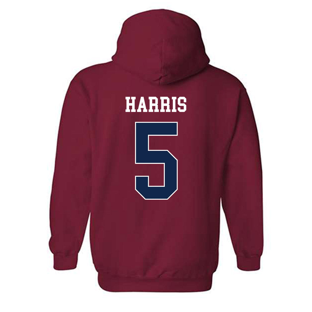 Fresno State - NCAA Football : Simeon Harris - Classic Shersey Hooded Sweatshirt-1