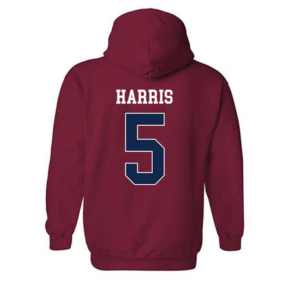 Fresno State - NCAA Football : Simeon Harris - Classic Shersey Hooded Sweatshirt-1