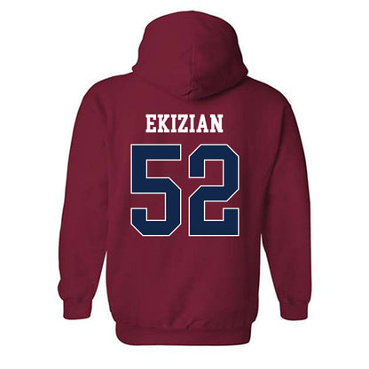Fresno State - NCAA Baseball : Gavin Ekizian - Classic Shersey Hooded Sweatshirt-1