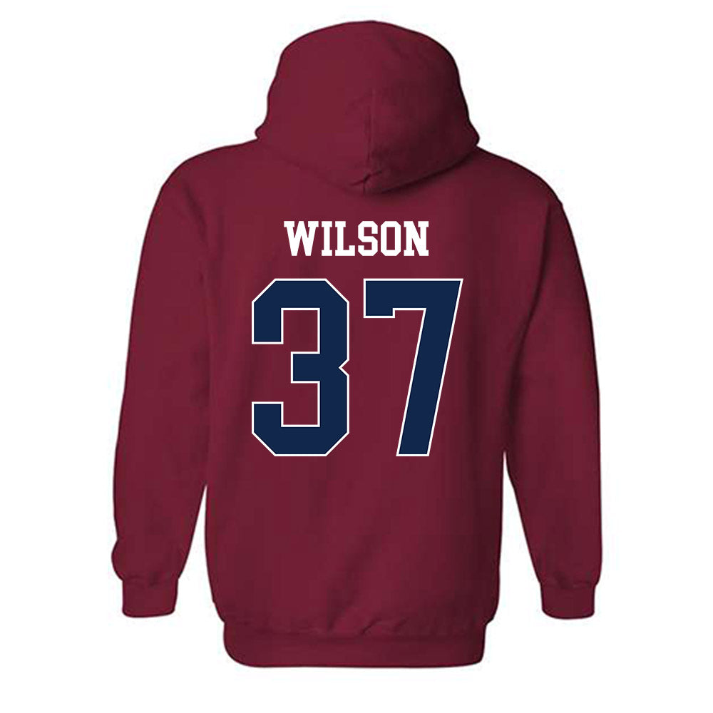 Fresno State - NCAA Football : Ryan Wilson - Classic Shersey Hooded Sweatshirt-1