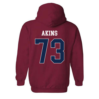 Fresno State - NCAA Football : Marsel Akins - Classic Shersey Hooded Sweatshirt