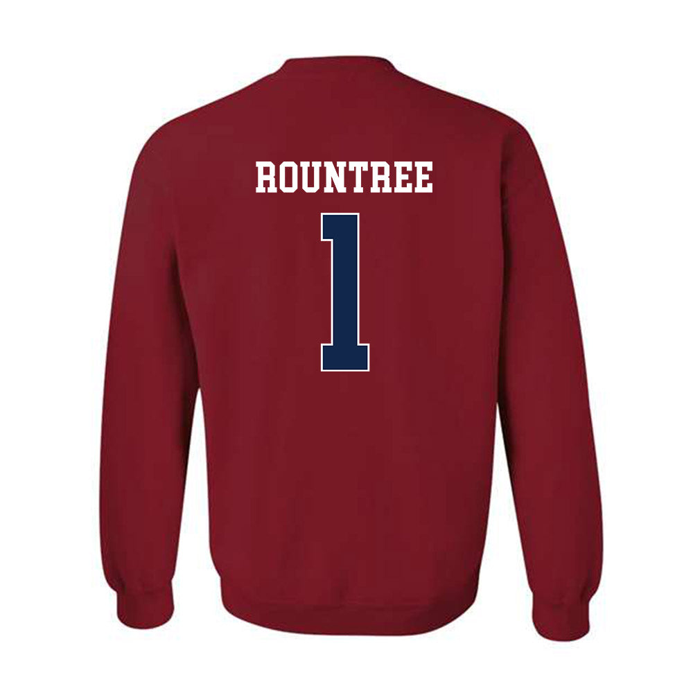 Fresno State - NCAA Softball : Nadia Rountree - Classic Shersey Crewneck Sweatshirt-1