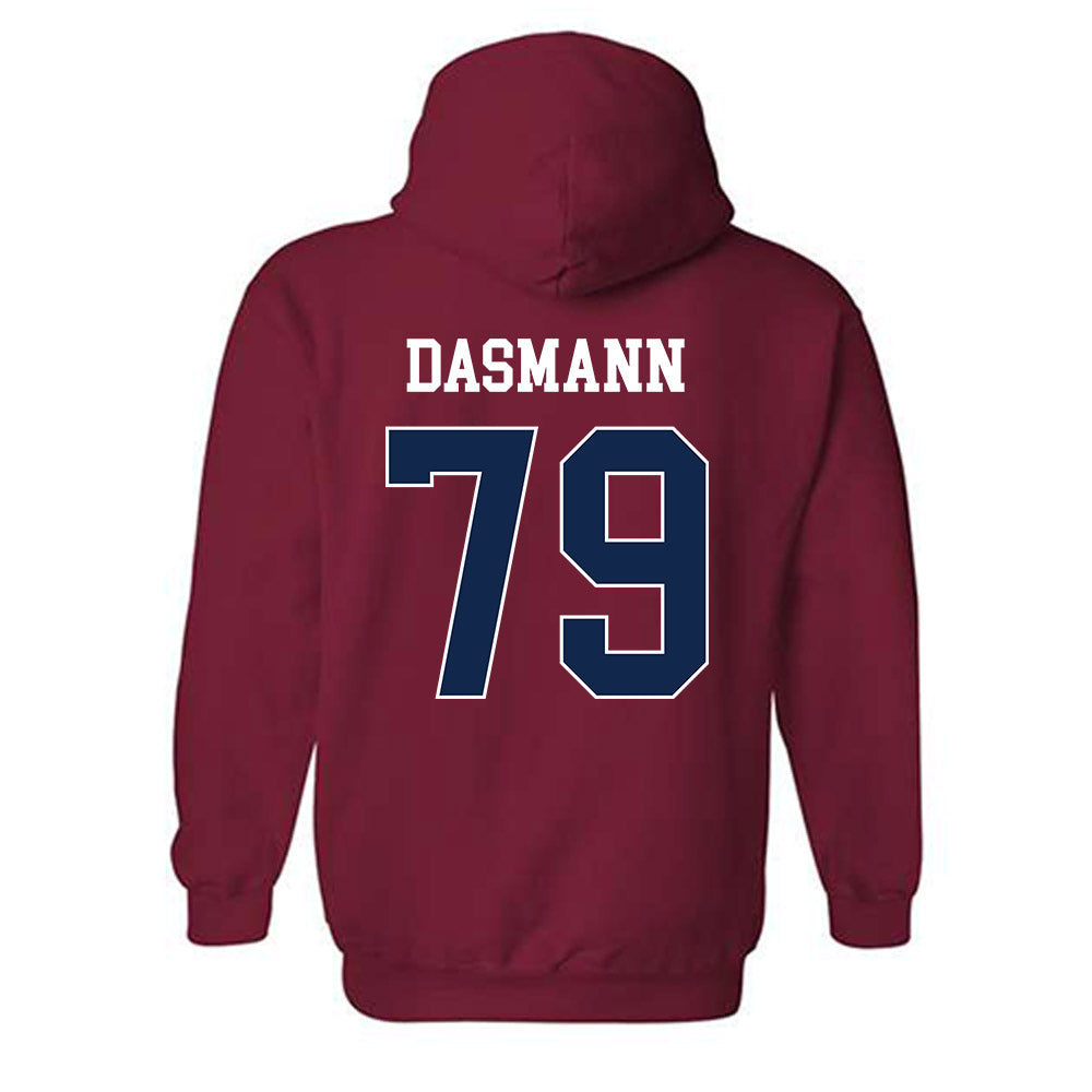 Fresno State - NCAA Football : Ethan Dasmann - Classic Shersey Hooded Sweatshirt-1