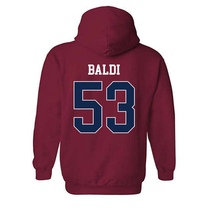 Fresno State - NCAA Football : Jack Baldi - Classic Shersey Hooded Sweatshirt-1