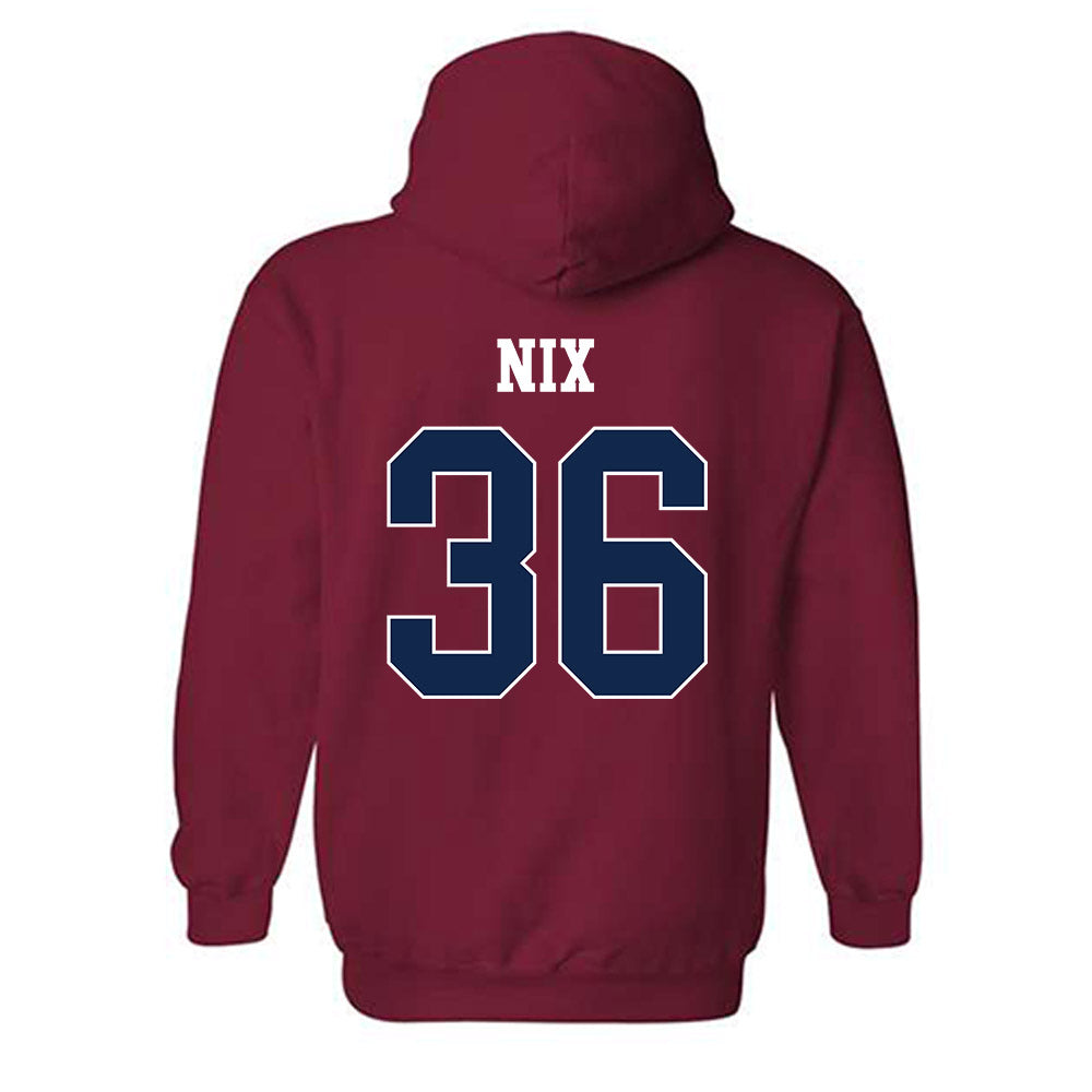 Fresno State - NCAA Football : Tommy Nix - Classic Shersey Hooded Sweatshirt