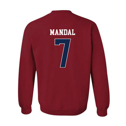 Fresno State - NCAA Football : Jayden Mandal - Classic Shersey Crewneck Sweatshirt-1