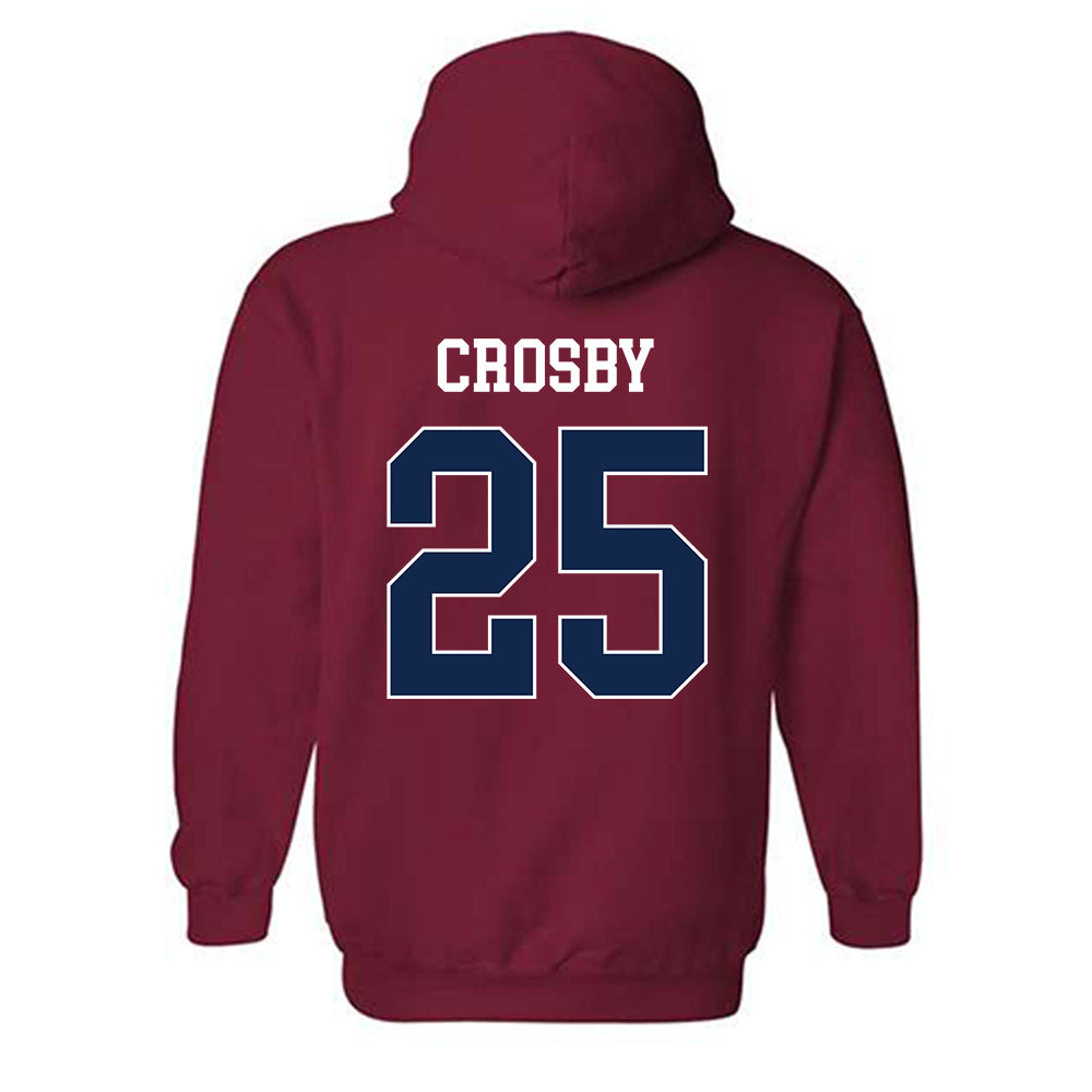 Fresno State - NCAA Softball : Jayda Crosby - Classic Shersey Hooded Sweatshirt-1